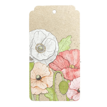 A Gift Tag - Poppy – High quality House of Dudley homewares